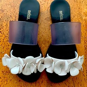 Super cute Melissa slides